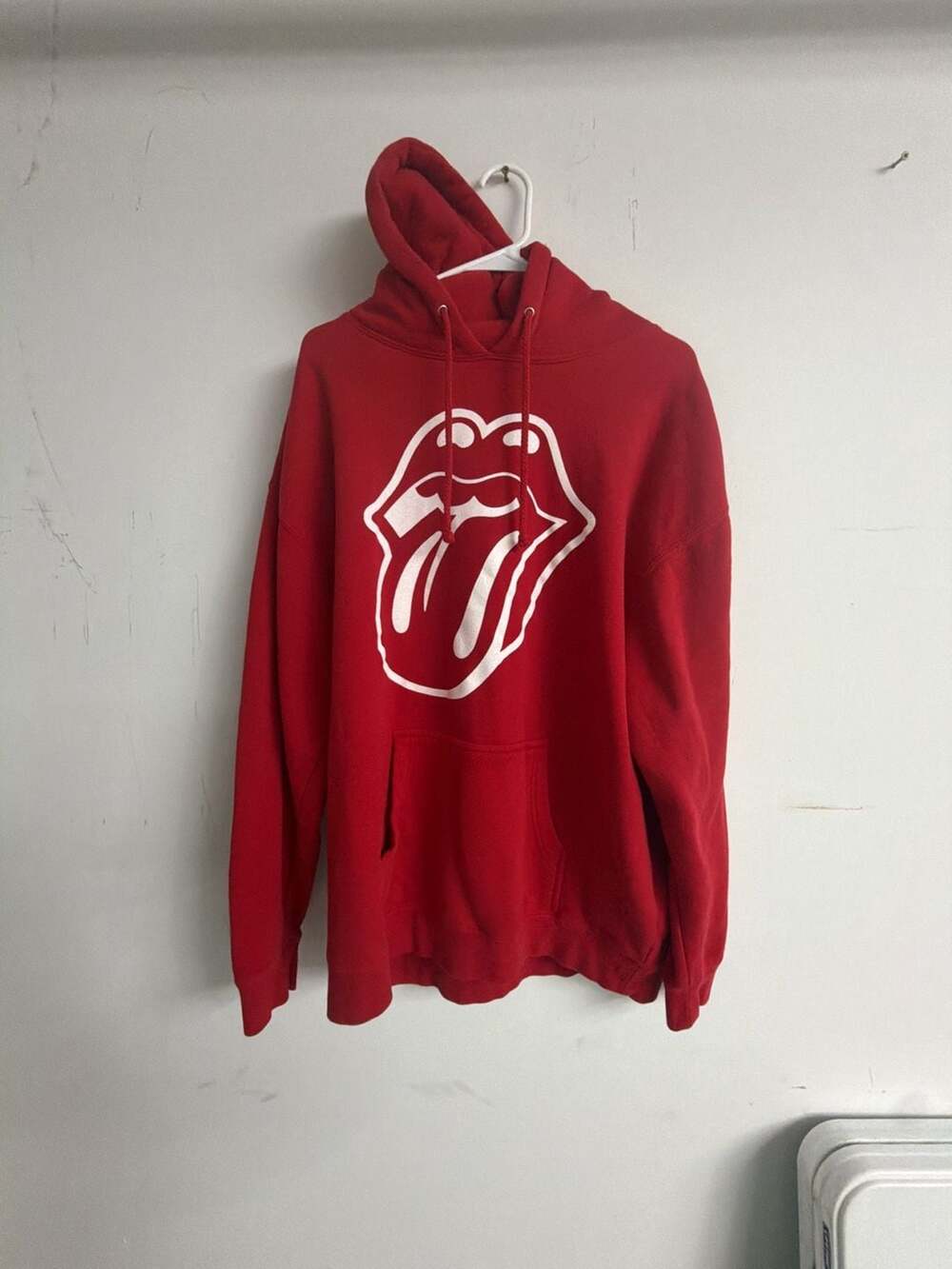 The Rolling Stones Tour 2021 Red Graphic Hoodie